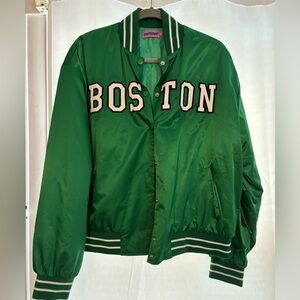 boston celtics vintage style jacket